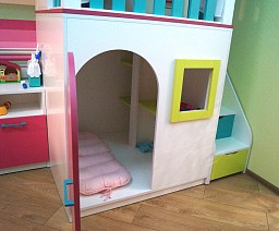 Мебель в детскую на заказ по индивидуальным размерам от производителя «Etude» в Виннице - DSC03963