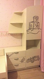Мебель в детскую на заказ по индивидуальным размерам от производителя «Etude» в Виннице - 201618