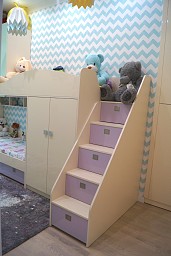 Мебель в детскую на заказ по индивидуальным размерам от производителя «Etude» в Виннице - DSC04925